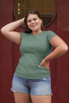 Signature Plush Plus Size Crewneck Tees