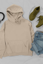 Unisex Midweight Cotton Poly Hooded Pullover (Matching Drawstring)