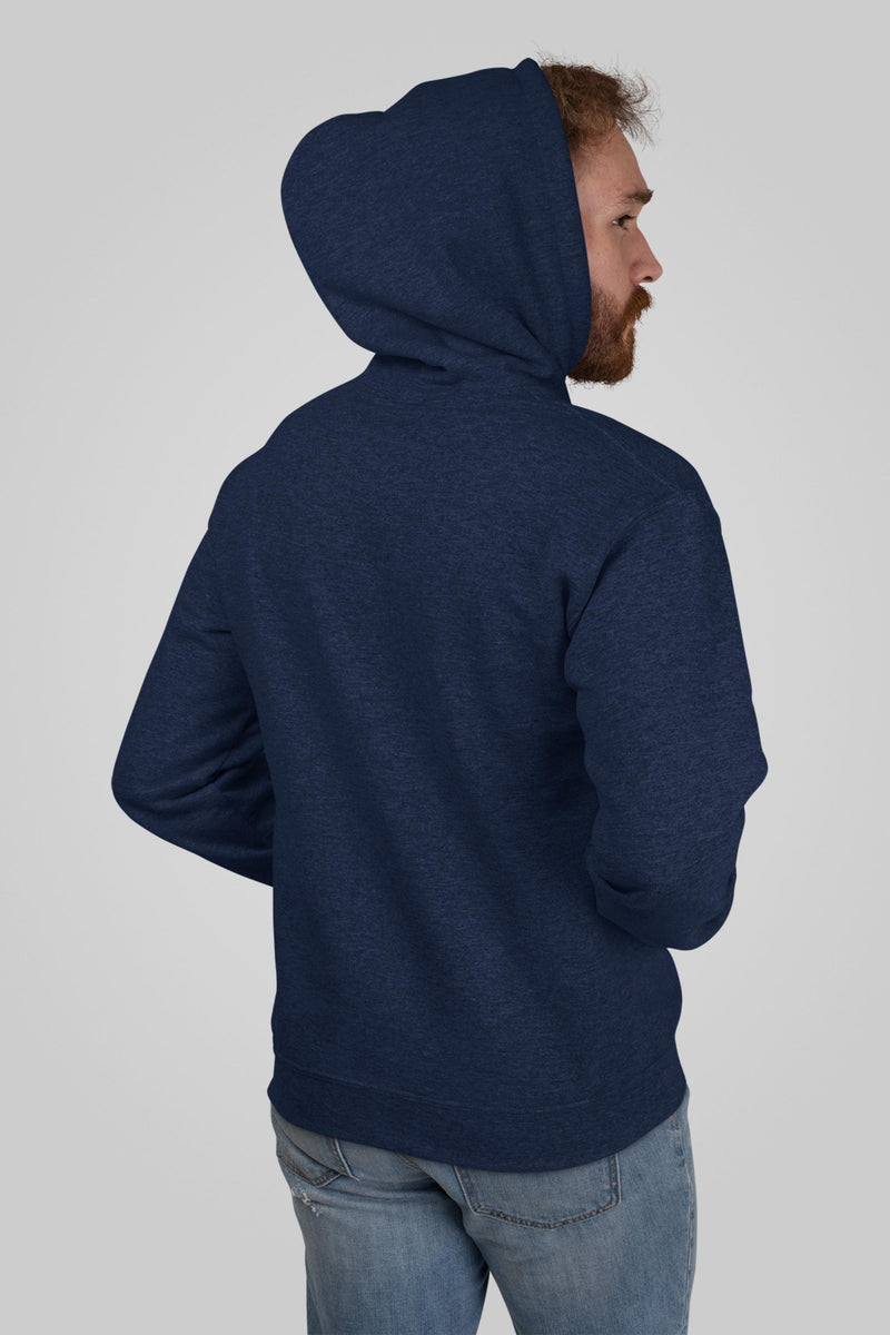 Unisex Midweight Cotton Poly Hooded Pullover