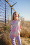 Ladies SuperSoft Tie Dye Everyday Crewneck Shirt