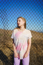 Ladies SuperSoft Tie Dye Everyday Crewneck Shirt
