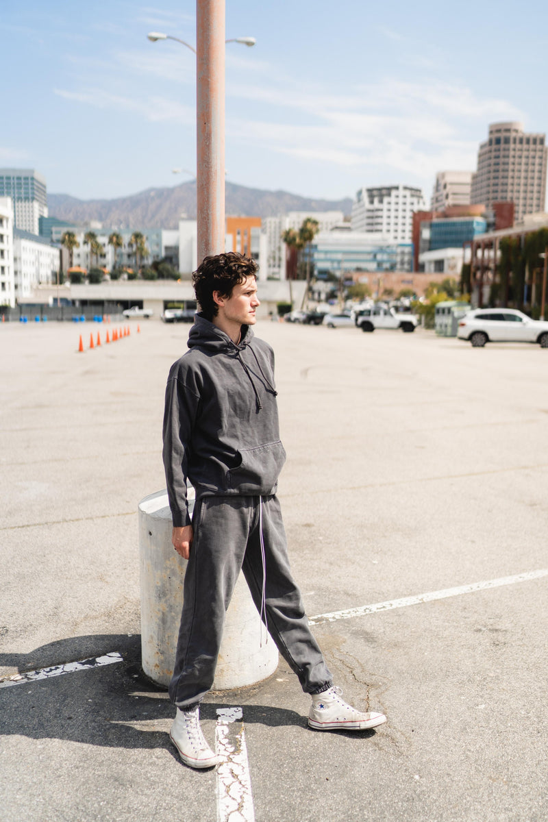 Charcoal Vintage Washed Heavyweight Pants