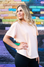 Crop Top Pump Tee