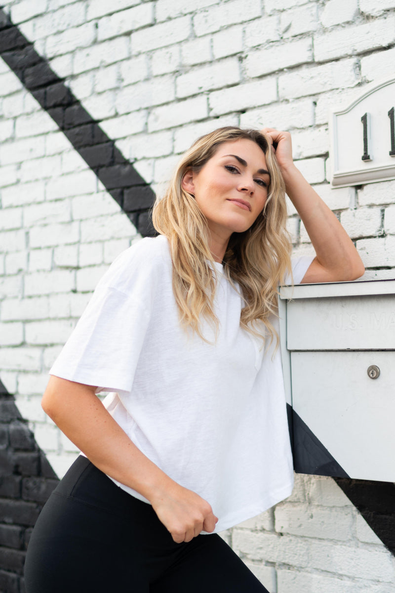 Crop Top Pump Tee