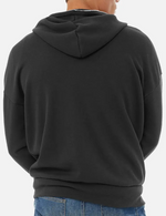 Unisex Full Zipper Dark Grey Hoodie
