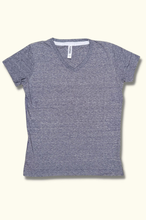 Women's V-Neck Rough Fitted Tee