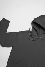 Unisex Midweight Cotton Poly Hooded Pullover (Matching Drawstring)